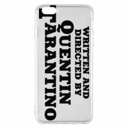 Чехол для iPhone 6 Plus/6S Plus Written and directed by Quentin Tarantino - PrintSalon