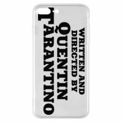 Чехол для iPhone 7 Plus Written and directed by Quentin Tarantino - PrintSalon