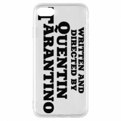 Чехол для iPhone 8 Written and directed by Quentin Tarantino - PrintSalon