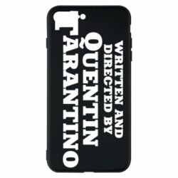 Чехол для iPhone 8 Plus Written and directed by Quentin Tarantino - PrintSalon