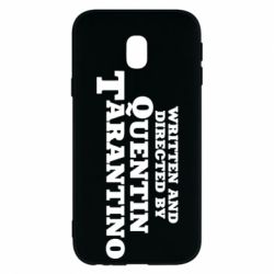 Чехол для Samsung J3 2017 Written and directed by Quentin Tarantino - PrintSalon