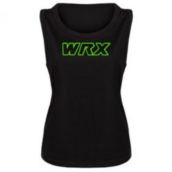 Женская майка WRX logo - PrintSalon