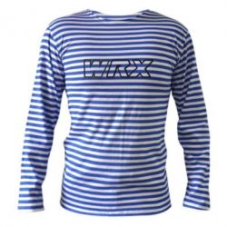 Тельняшка с длинным рукавом WRX logo - PrintSalon