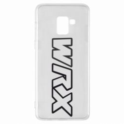 Чехол для Samsung A8+ 2018 WRX logo - PrintSalon