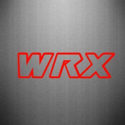 Наклейка WRX logo - PrintSalon