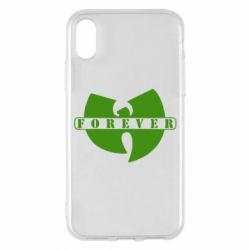 Чехол для iPhone X/Xs Wu-Tang forever - PrintSalon