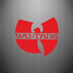 Наклейка WU-TANG - PrintSalon