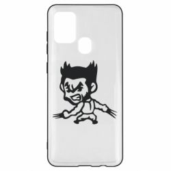 Чехол для Samsung A21s X-men, Logan - PrintSalon