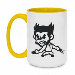 Чашка двухцветная 420ml X-men, Logan - PrintSalon