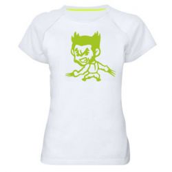 Женская футболка для спорта X-men, Logan - PrintSalon