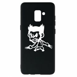 Чехол для Samsung A8+ 2018 X-men, Logan - PrintSalon