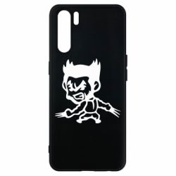 Чехол для Oppo A91/Reno3 X-men, Logan - PrintSalon