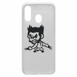 Чехол для Samsung A40 X-men, Logan - PrintSalon