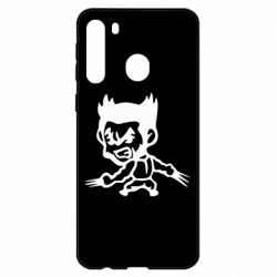 Чехол для Samsung A21 X-men, Logan - PrintSalon