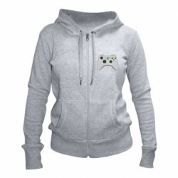 Женское худи на молнии Xbox