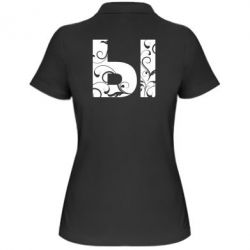 Женское поло Ы - PrintSalon