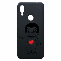 Чехол для Xiaomi Redmi 7 Я люблю ее - PrintSalon