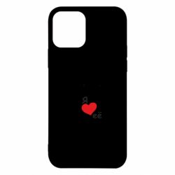 Чехол для iPhone 12 Я люблю ее - PrintSalon