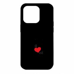 Чехол для iPhone 14 Pro Я люблю ее - PrintSalon
