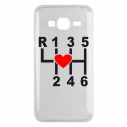 Чехол для Samsung J3 2016 Я люблю механическую коробку передач! - PrintSalon