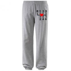 Штаны Я люблю механическую коробку передач! - PrintSalon