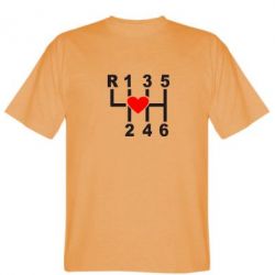 Мужская футболка Stedman Я люблю механическую коробку передач! - PrintSalon