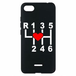 Чехол для Xiaomi Redmi 6A Я люблю механическую коробку передач! - PrintSalon