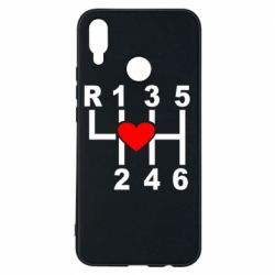 Чехол для Huawei P Smart Plus 2018 Я люблю механическую коробку передач! - PrintSalon