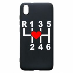 Чехол для Xiaomi Redmi 7A Я люблю механическую коробку передач! - PrintSalon