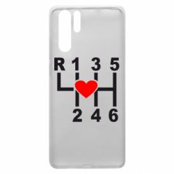 Чехол для Huawei P30 Pro Я люблю механическую коробку передач! - PrintSalon