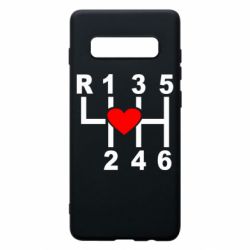 Чехол для Samsung S10+ Я люблю механическую коробку передач! - PrintSalon