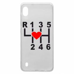 Чехол для Samsung A10 Я люблю механическую коробку передач! - PrintSalon