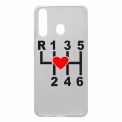 Чехол для Samsung A60 Я люблю механическую коробку передач! - PrintSalon