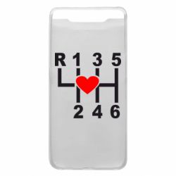 Чехол для Samsung A80 Я люблю механическую коробку передач! - PrintSalon
