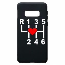 Чехол для Samsung S10e Я люблю механическую коробку передач! - PrintSalon