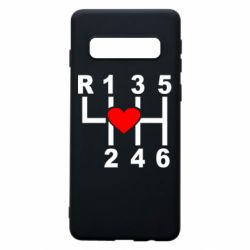 Чехол для Samsung S10 Я люблю механическую коробку передач! - PrintSalon