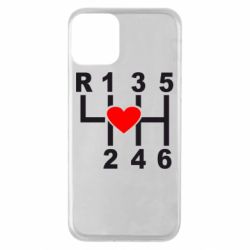 Чехол для iPhone 11 Я люблю механическую коробку передач! - PrintSalon