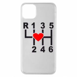 Чехол для iPhone 11 Pro Max Я люблю механическую коробку передач! - PrintSalon