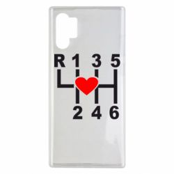 Чехол для Samsung Note 10 Plus Я люблю механическую коробку передач! - PrintSalon