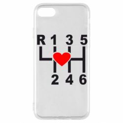 Чехол для iPhone SE 2020 Я люблю механическую коробку передач! - PrintSalon