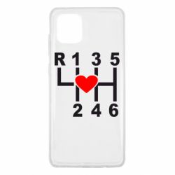 Чехол для Samsung Note 10 Lite Я люблю механическую коробку передач! - PrintSalon