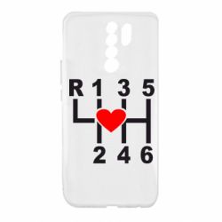 Чехол для Xiaomi Redmi 9 Я люблю механическую коробку передач! - PrintSalon
