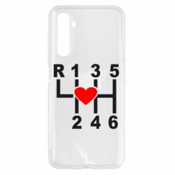 Чехол для Realme 6 Я люблю механическую коробку передач! - PrintSalon
