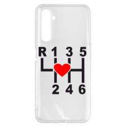 Чехол для Realme 6 Pro Я люблю механическую коробку передач! - PrintSalon