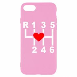 Чехол для iPhone SE 2022 Я люблю механическую коробку передач! - PrintSalon
