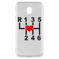 Чехол для Samsung J3 2017 Я люблю механическую коробку передач! - PrintSalon