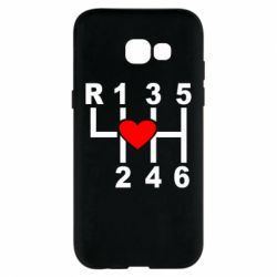 Чехол для Samsung A5 2017 Я люблю механическую коробку передач! - PrintSalon