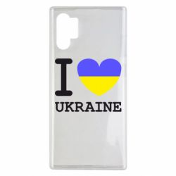 Чохол для Samsung Note 10 Plus Я люблю Україну-PrintSalon Чохол для Samsung Note 10 Plus Я люблю Україну