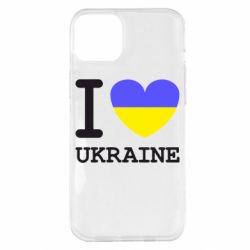Чехол для iPhone 14 Plus Я люблю Україну - PrintSalon