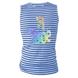Майка-тельняшка Я твое голограмма - PrintSalon